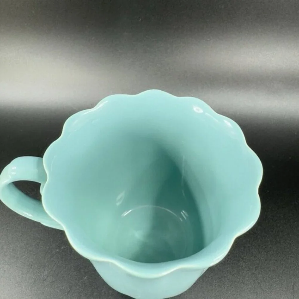 Lenox American‎ by Design Everyday Solids Turquoise Mug Cup Set 2 Ceramic Mugs